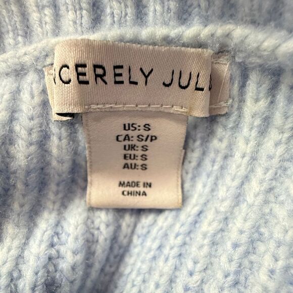 Sincerly Jules Powder Blue Sweater Vest - Picture 6 of 6